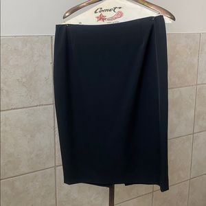 Tahari Black Pencil skirt.